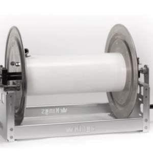 KR1A18 Kings 18" Aluminum Manual Hose Reel with SS Manifold (5000PSI)
