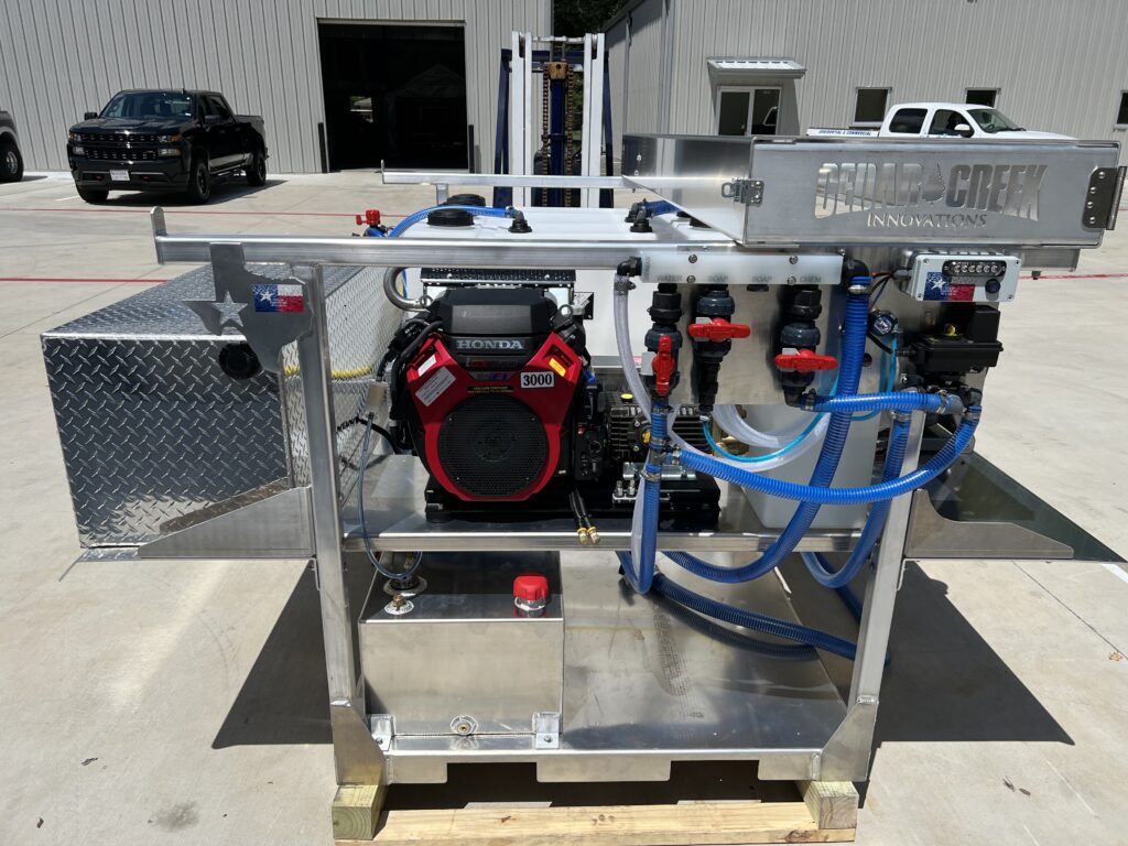 8FT Aluminum Skid Texas Forever
