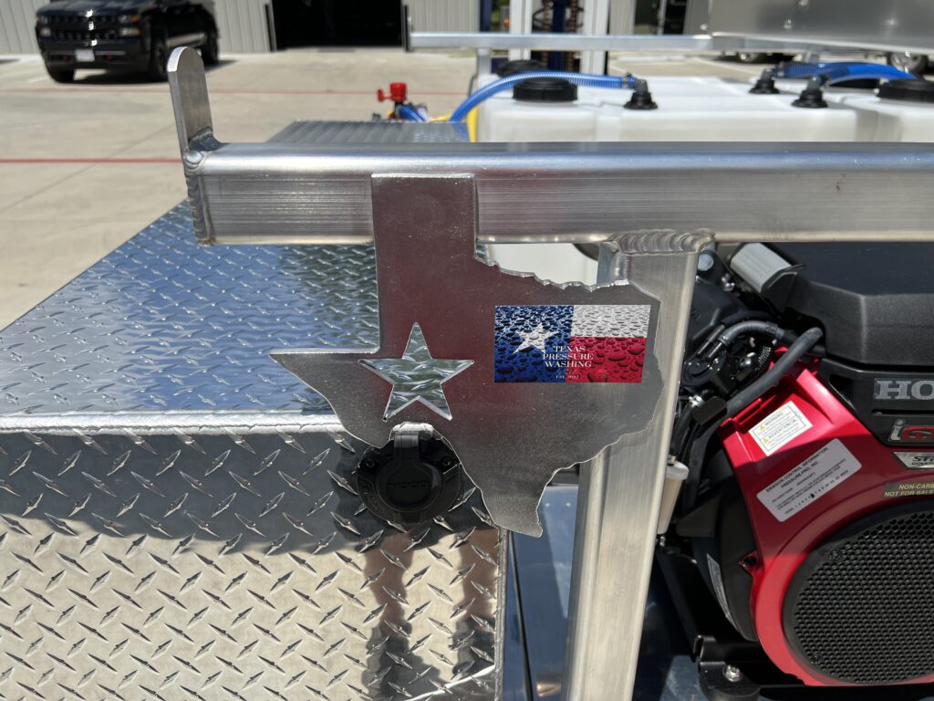 8FT Aluminum Skid Texas Forever