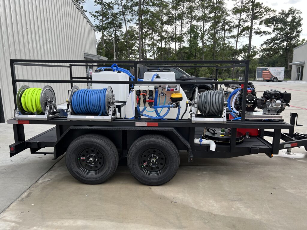 TMAX 6x12 Pressure washing trailer