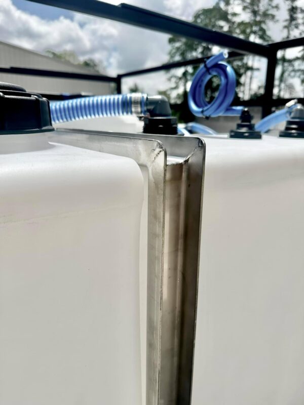 100 Gallon Vertical Slim Line Tank Brackets - Image 2
