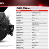 CRX 750cc 8GPM at 4000psi Gear Drive with - Image 4