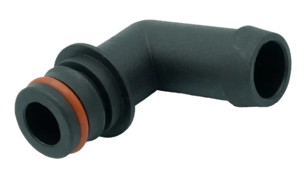 3/4" QA x 3/4" HB Elbow Fitting w/O-Ring Remco