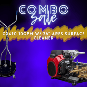GX690 8 or 10GPM 24” Ares Combo Kit
