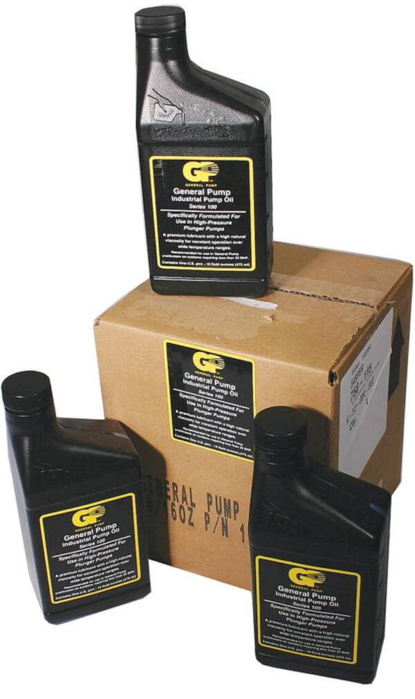 General Pump Industrial Oil 100295, Series 100, 16 oz. Bottle, Case of 6