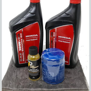 Honda 10W-30 Engine Oil Change Kit (2 Quarts) with Oil Filter and Fuel Treatment