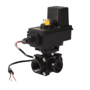 1" 12V 3 Way Electric Shutoff Valve - Tee Jet
