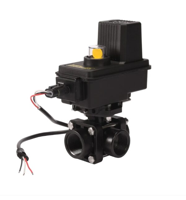 1" 12V 3 Way Electric Shutoff Valve - Tee Jet