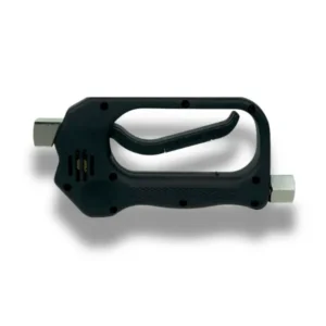 Black Inline Hydro Excavation Spray Gun - 3200 PSI, 32 GPM