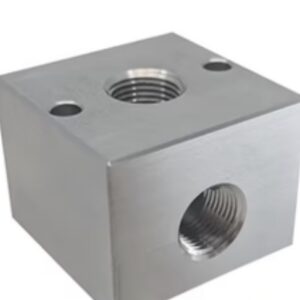 3/8" 3-Way Aluminum Unloader/Bypass Block